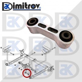 Биалета задна Infiniti G20 I30 Nissan Almera Bluebird Maxima Presage Primera Pulsar Sentra Sunny